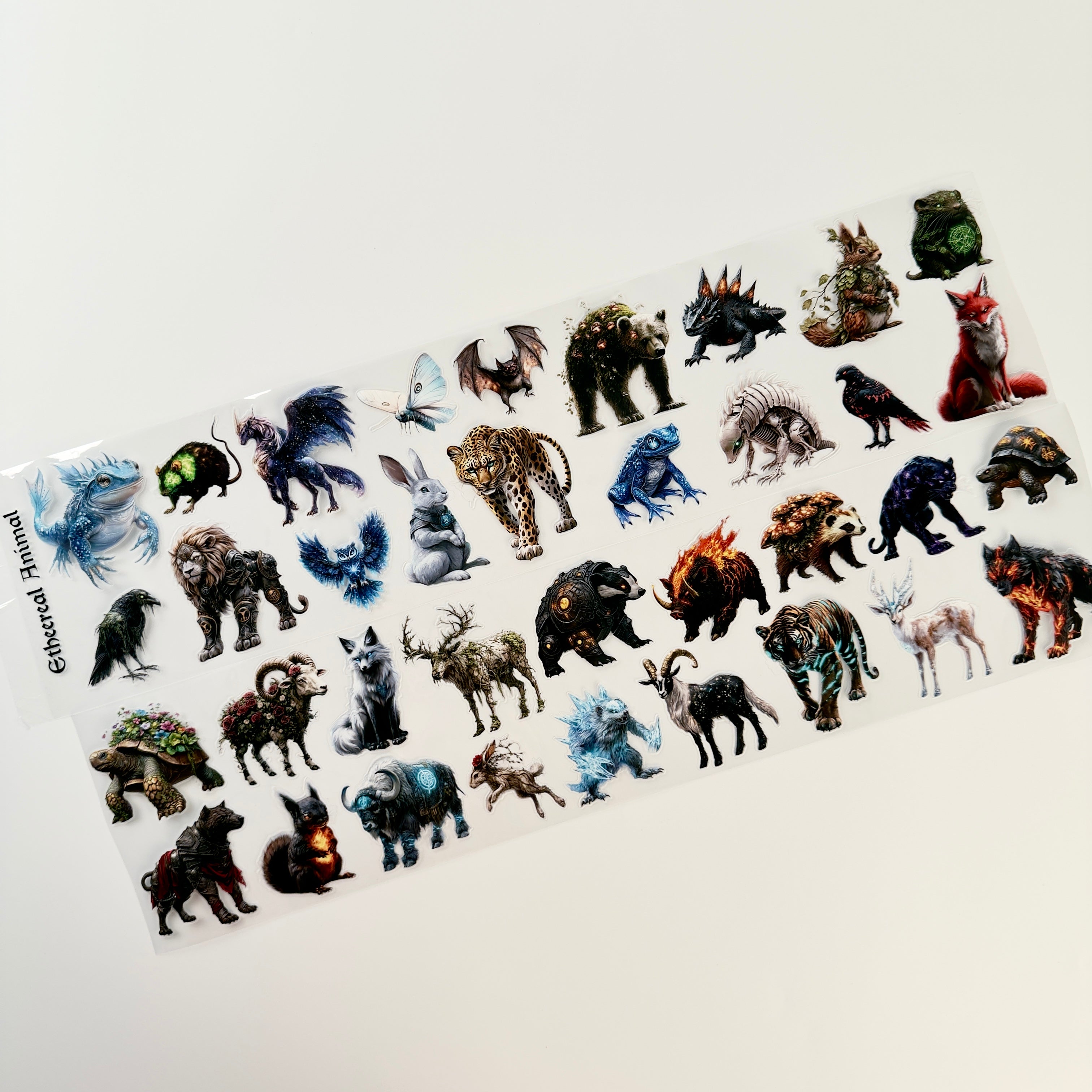 Ethereal Animal Pre cut PET Tape (12cm x 2m)