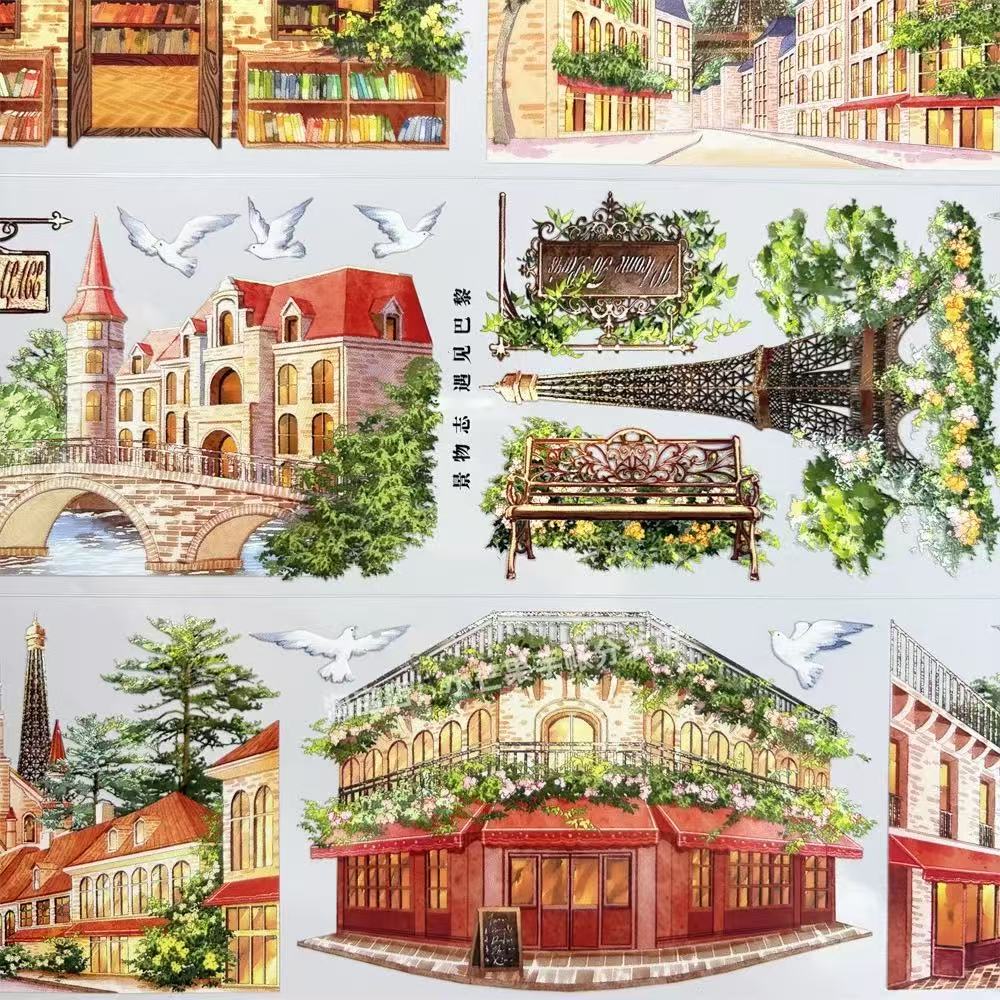 Encounter Paris PET Tape (7 x 100 cm) 1 loop