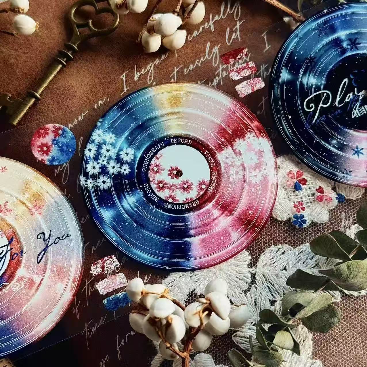 Vintage Dreamy Record PET Tape (7 x 100 cm) 1 loop