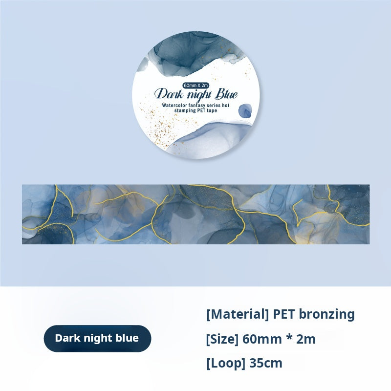 0308 Watercolor fantasy Series PET tape -6CM*2M