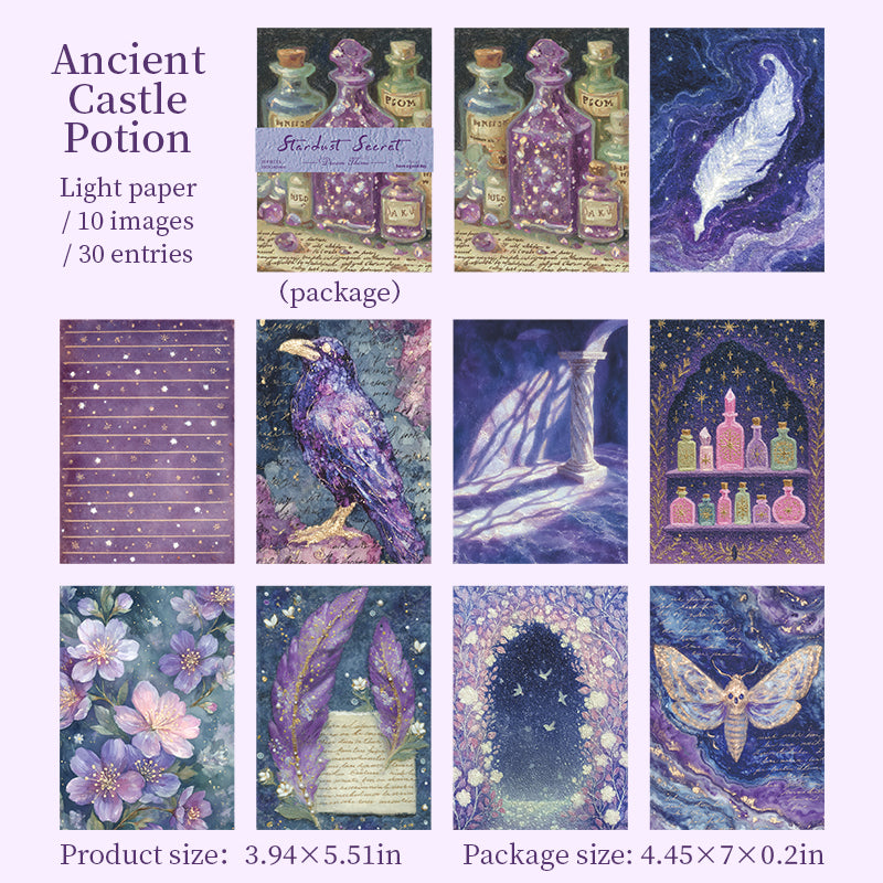 Stardust Secret Paper -30Pcs each pack
