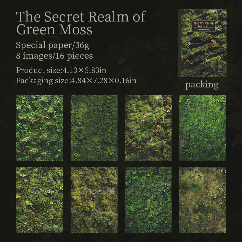 The touch of nature paper -16Pcs each pack