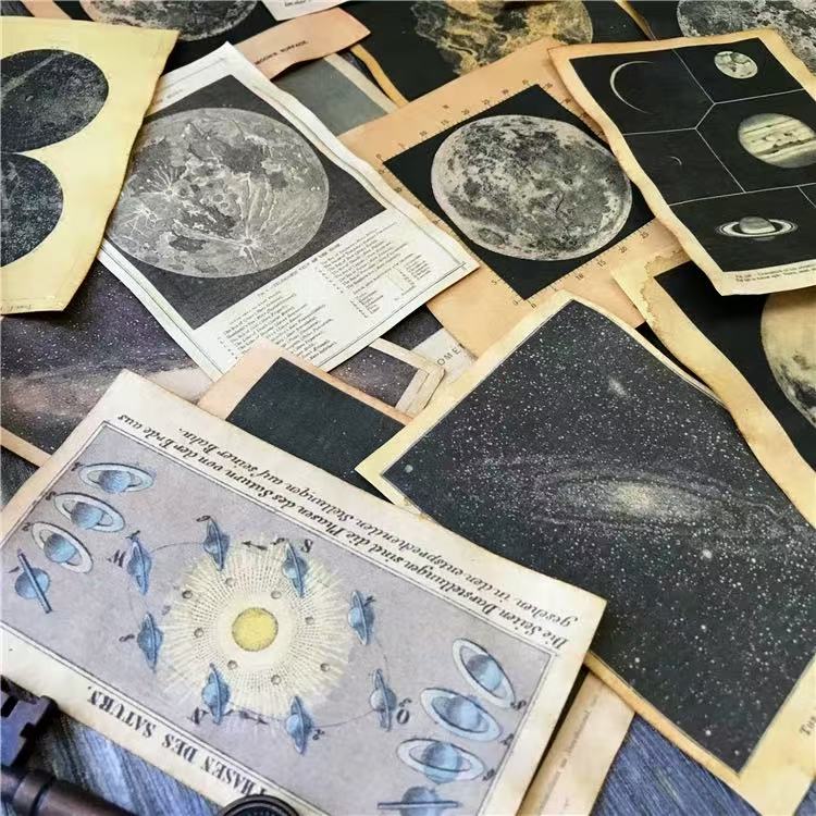 Vintage Vast Stars paper -16Pcs each pack