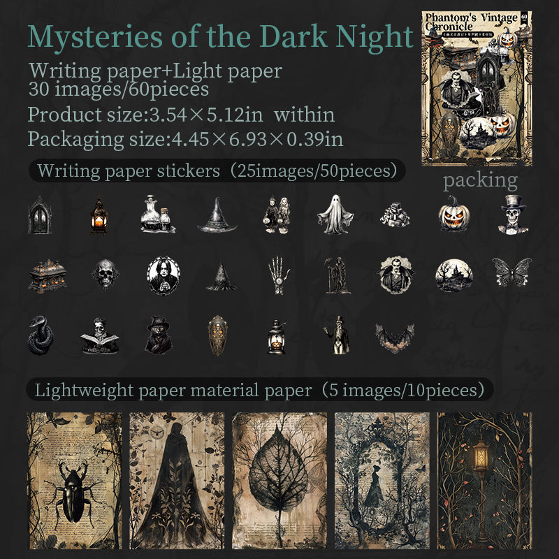 Ghost Adventures Mixed pack -60Pcs each pack