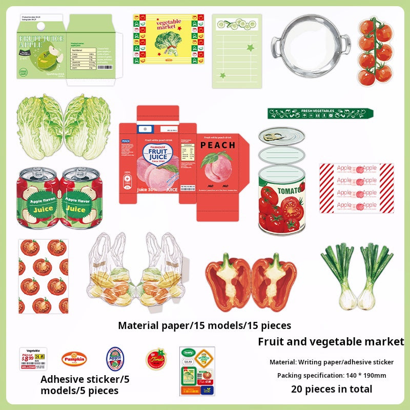 0723 Fresh store Mixed pack -20Pcs each pack