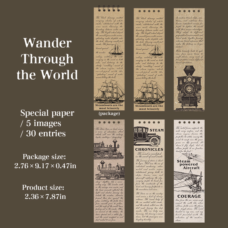 Vintage book paper -30Pcs each pack