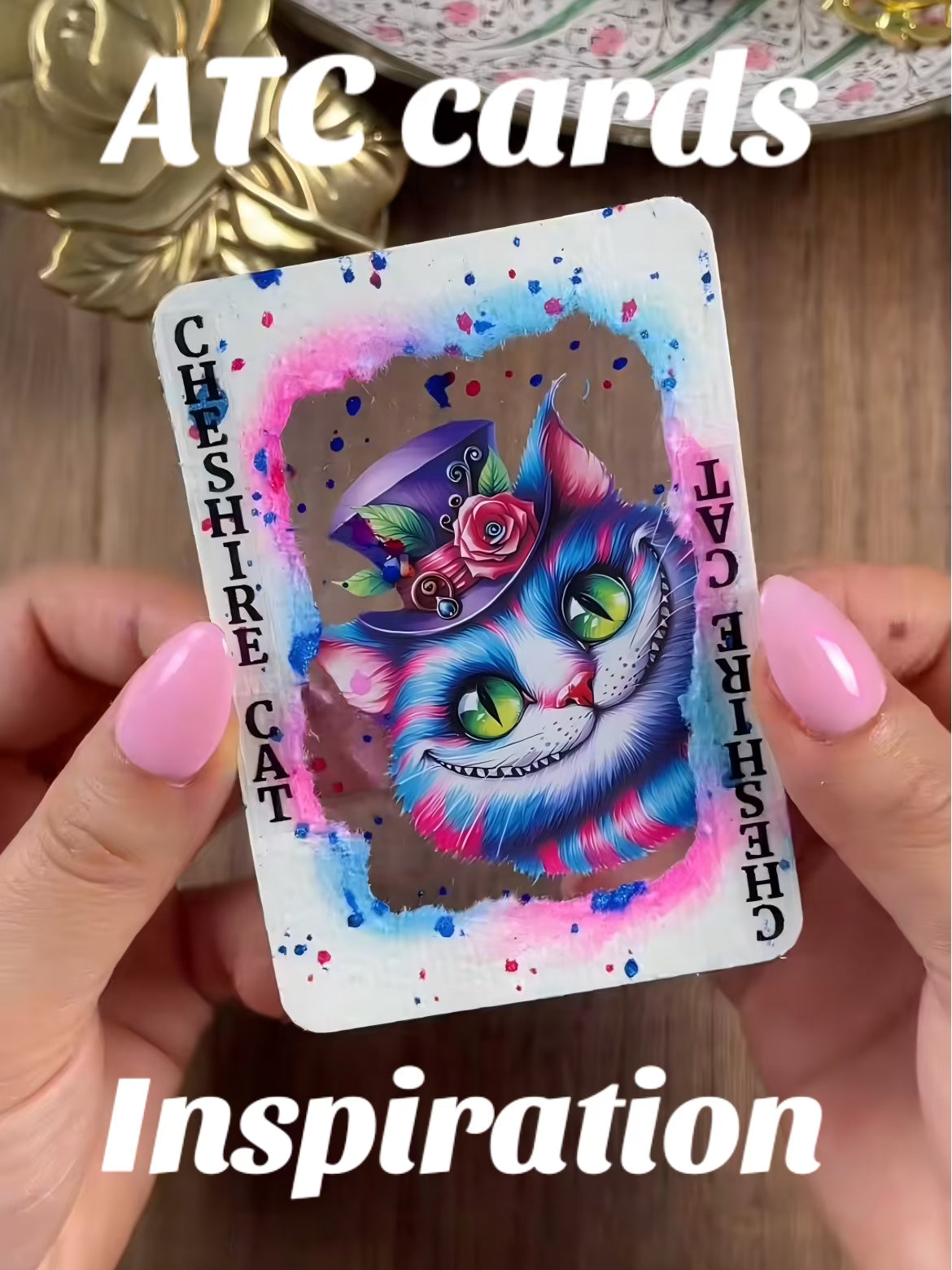 Cheshire cat ATC cards