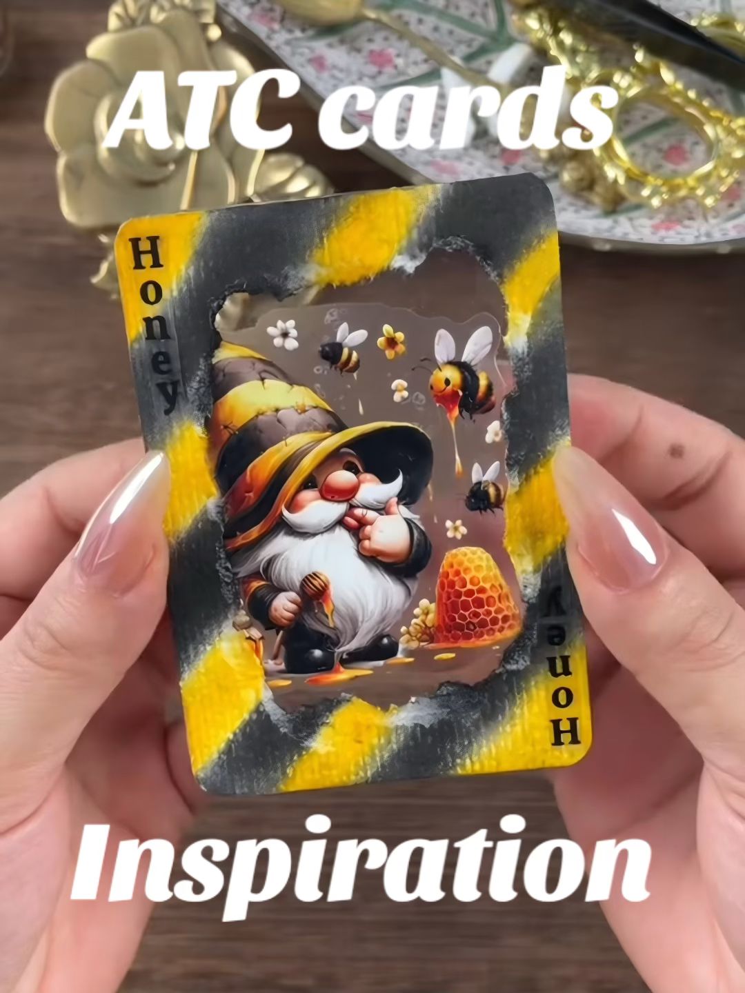 Honey gnome ATC cards