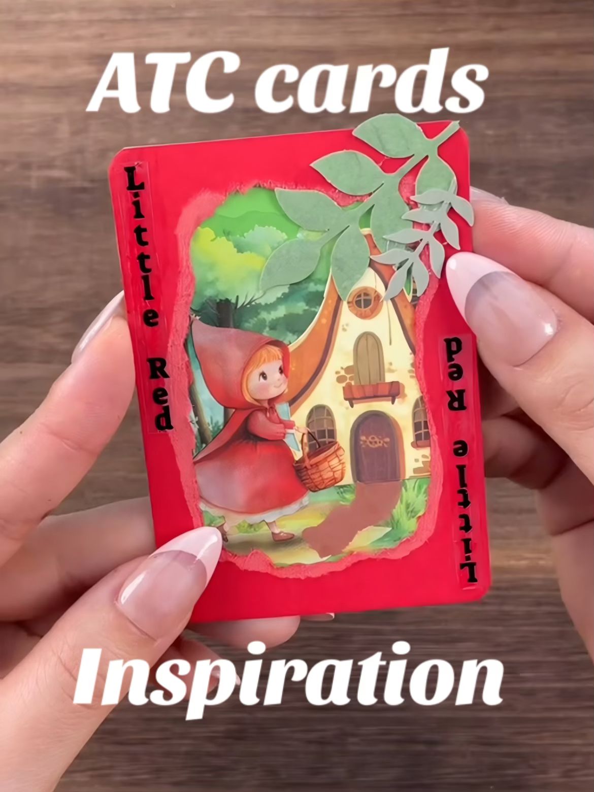 Little red riding hood ATC cards