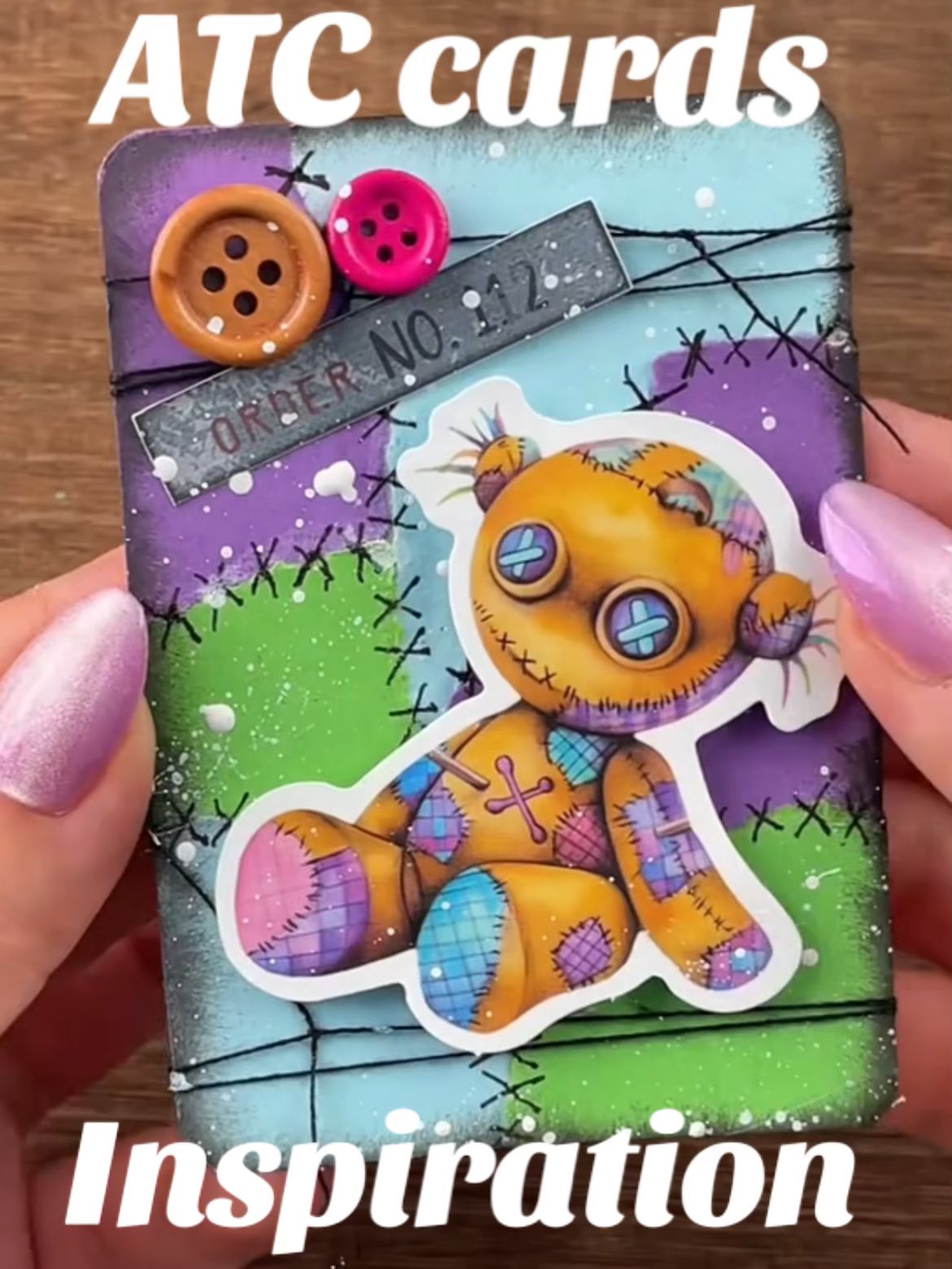 Doll ATC cards