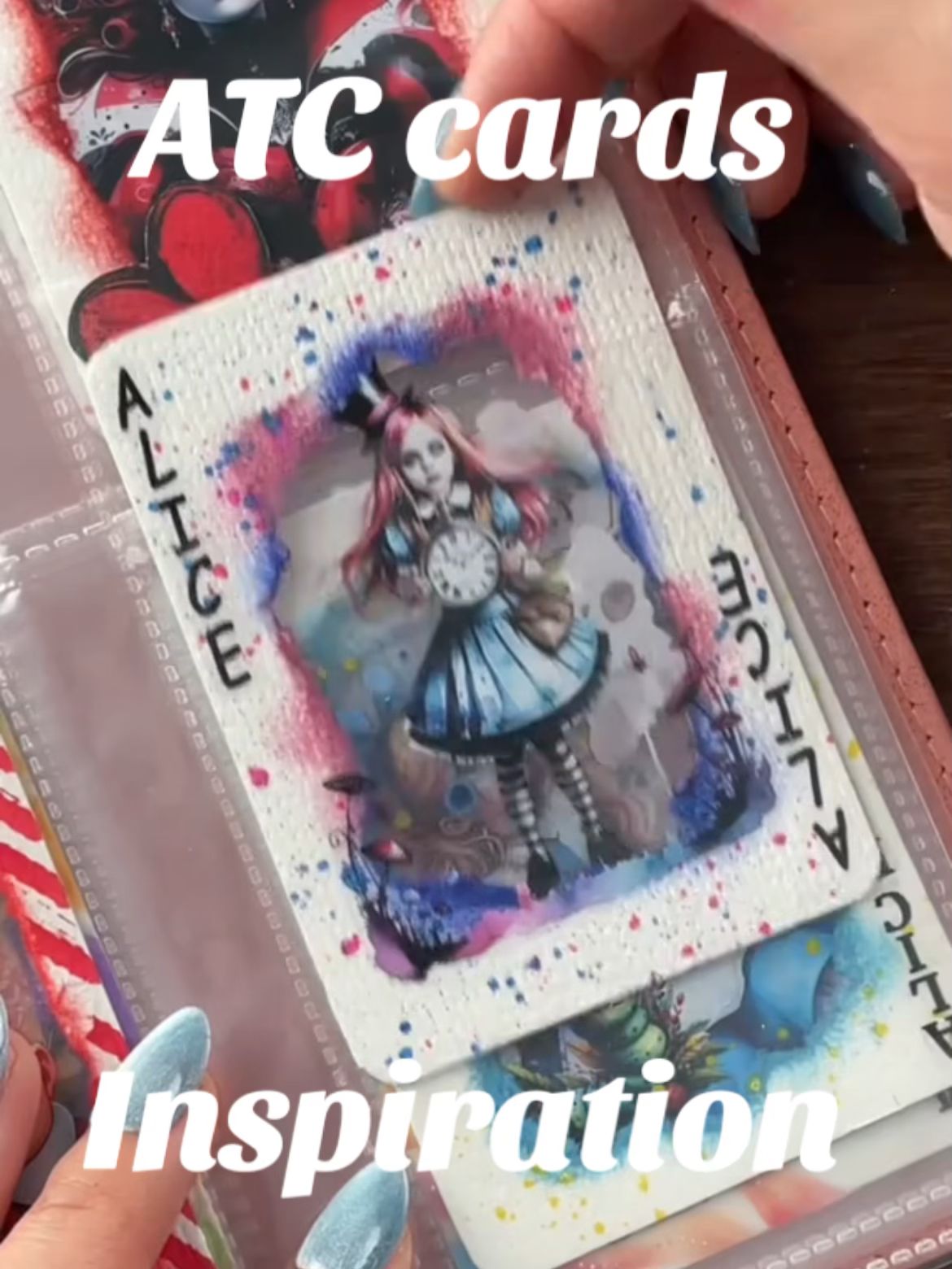 Gothic Alice ATC cards