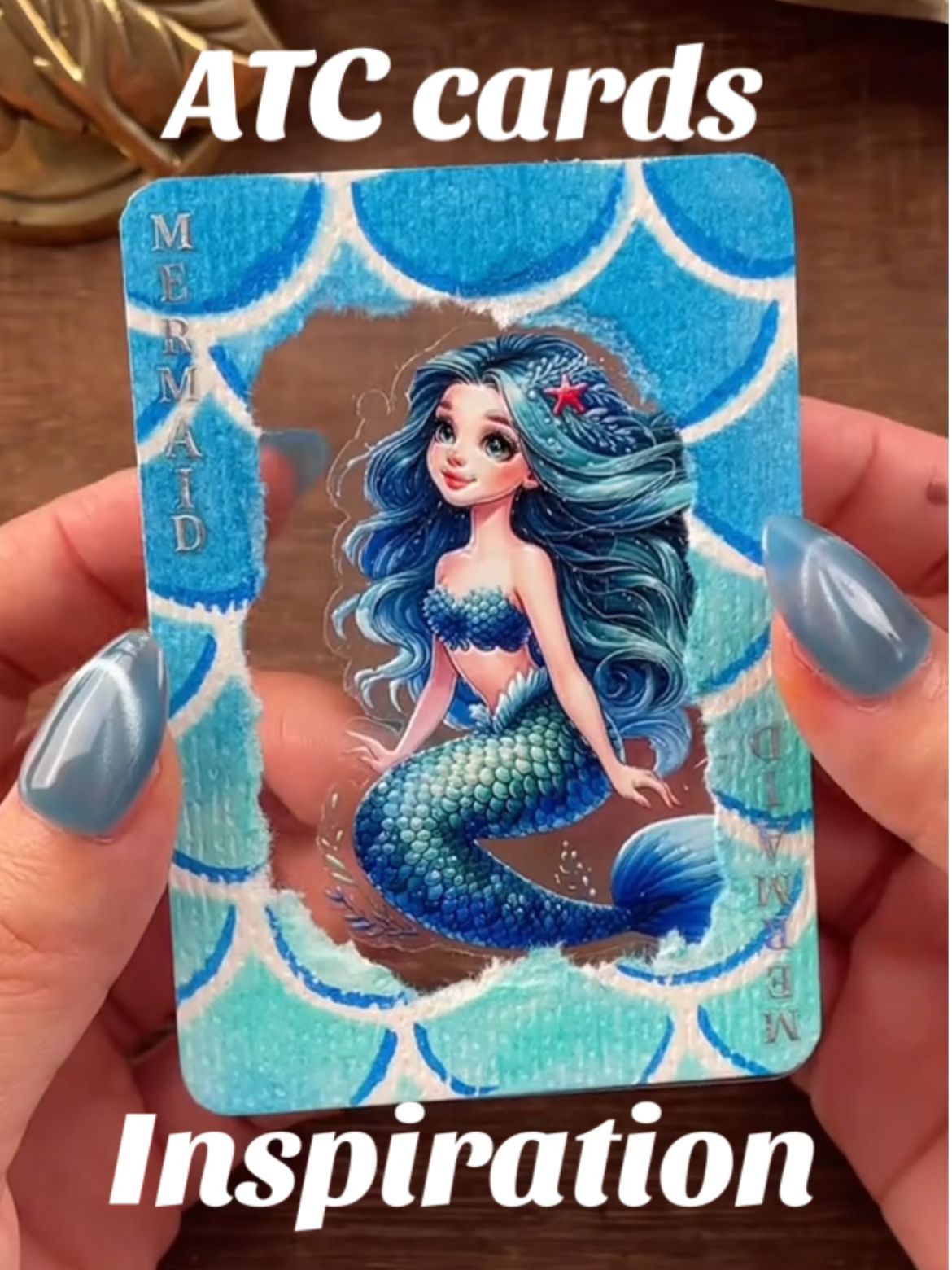 Mermaid ATC cards