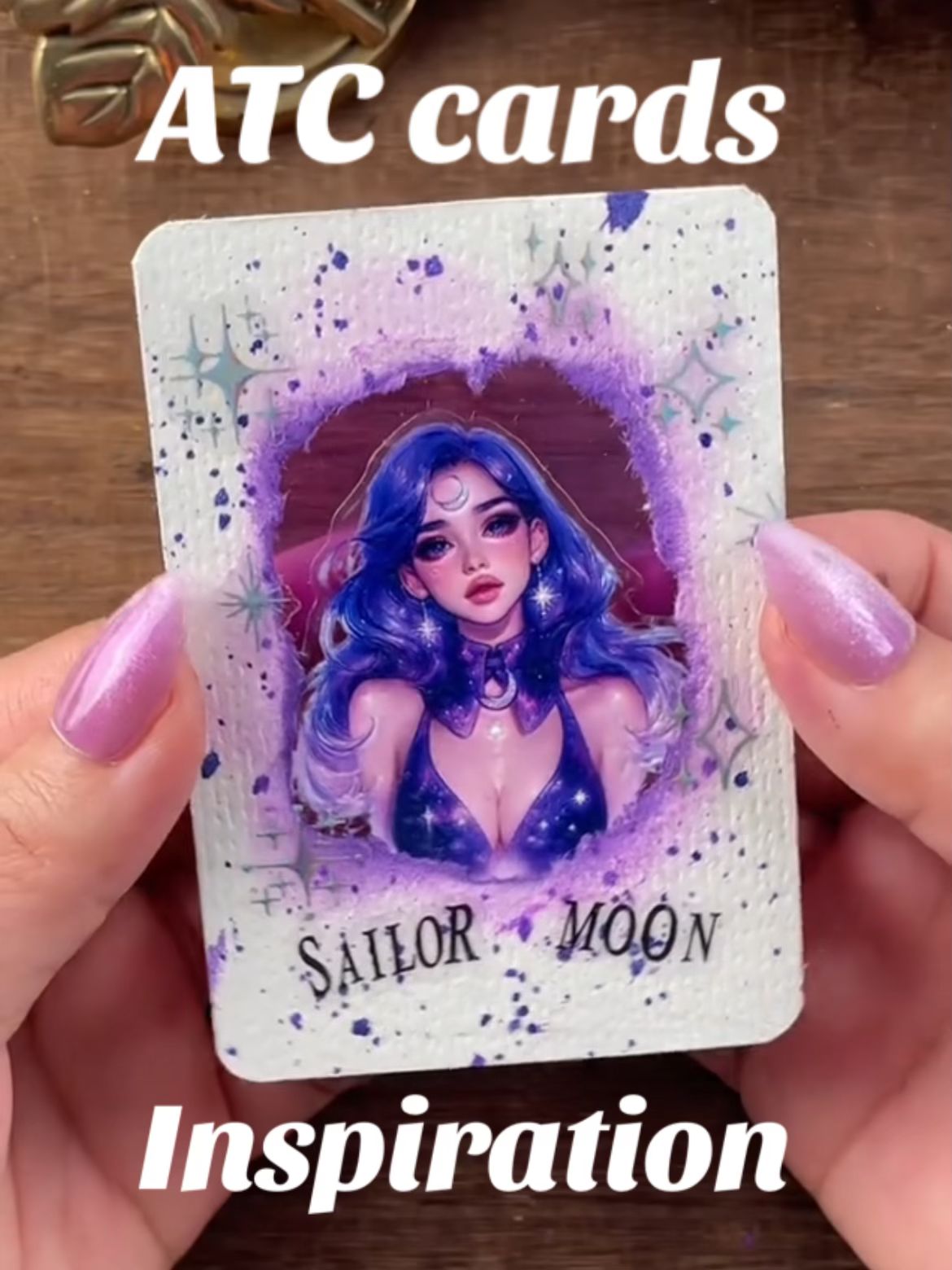 Sailor moon ATC cards