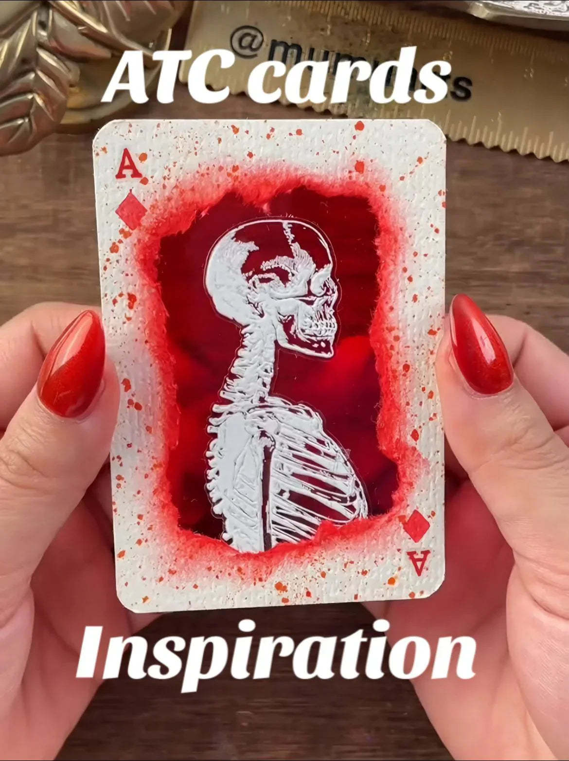 Skull ♦️ ATC cards