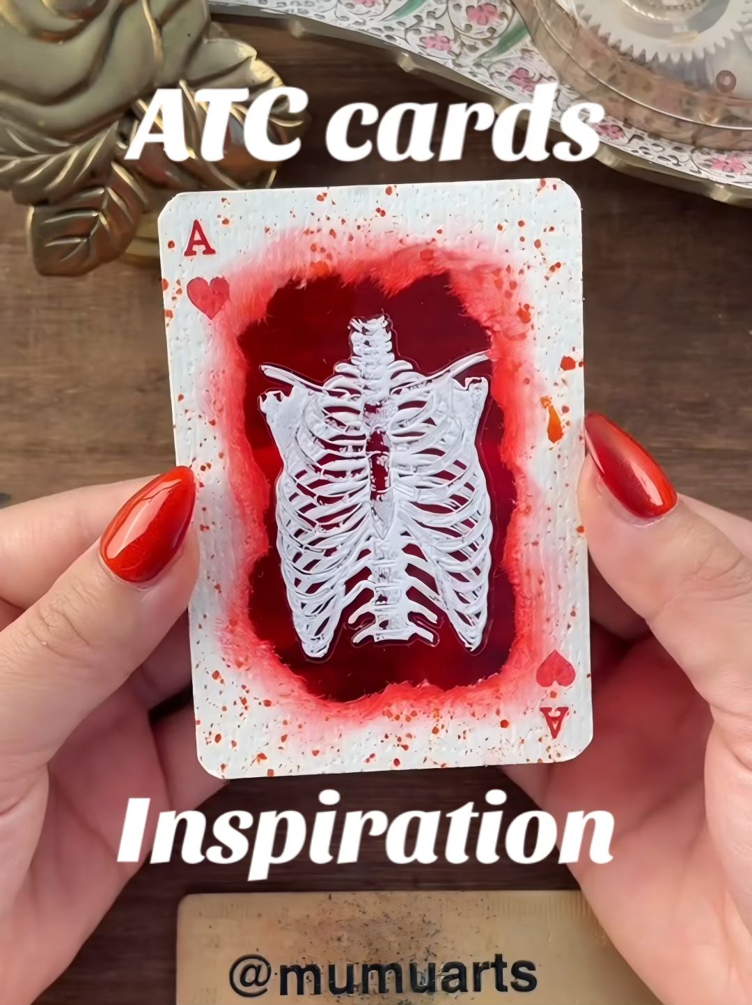 Bone❤️ ATC cards