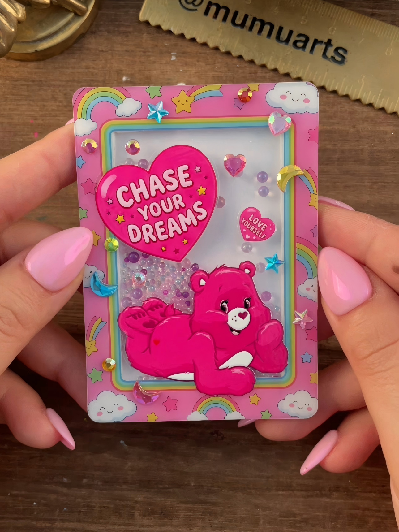 Carebears shaker ATC! 💕