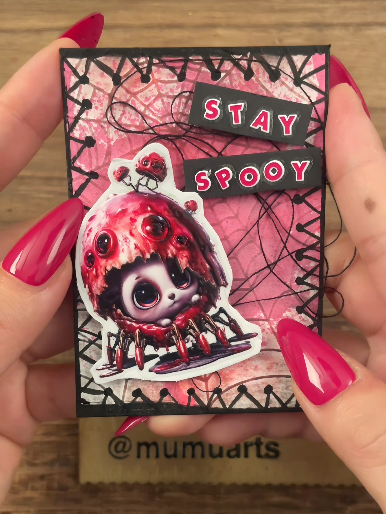 Cute Spooky ATC cards 👻
