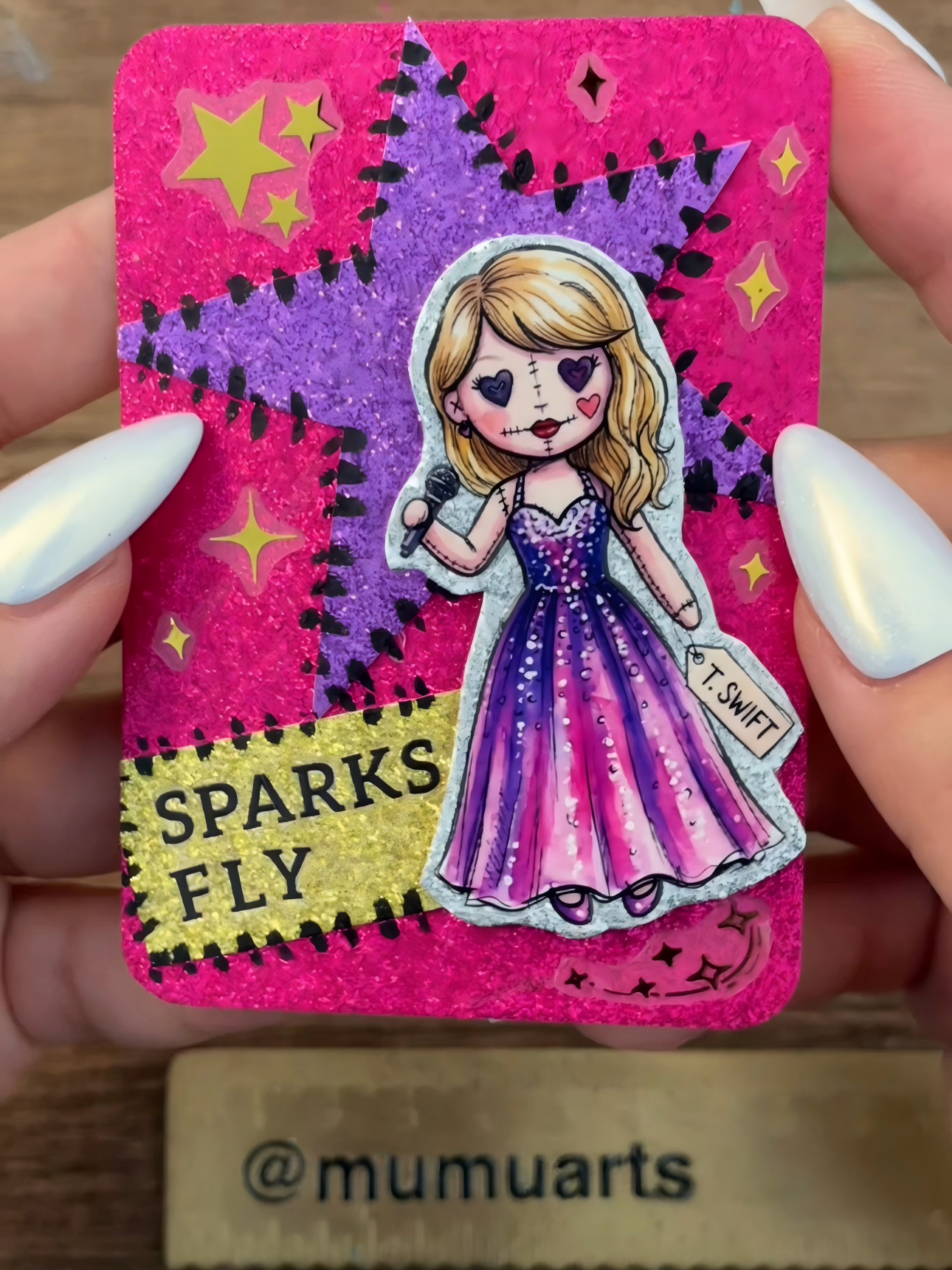 T.swiff Doll ATC card