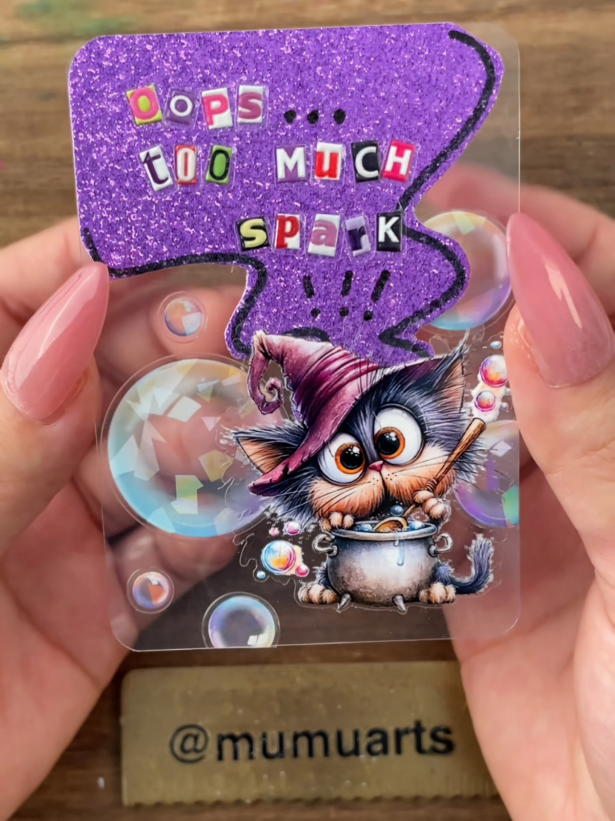 Clear ATC Card Ideas: Layering & Glitter Techniques for Beginners