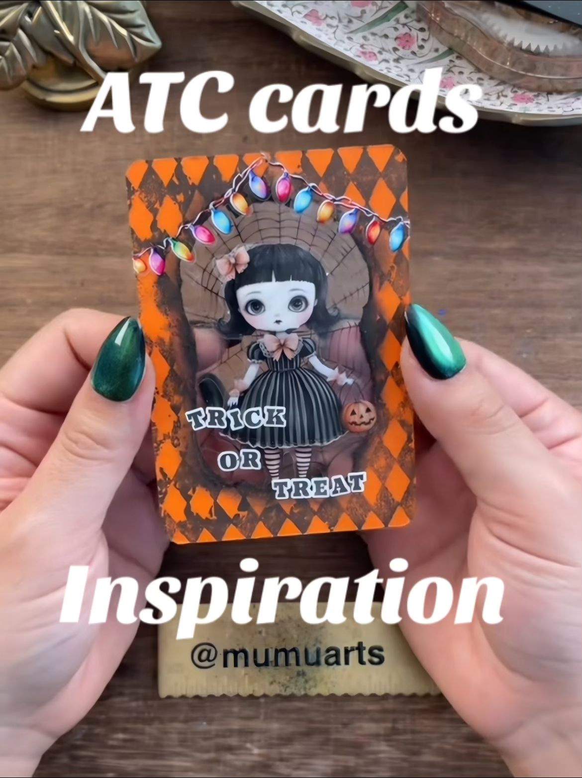 Halloween ATC cards