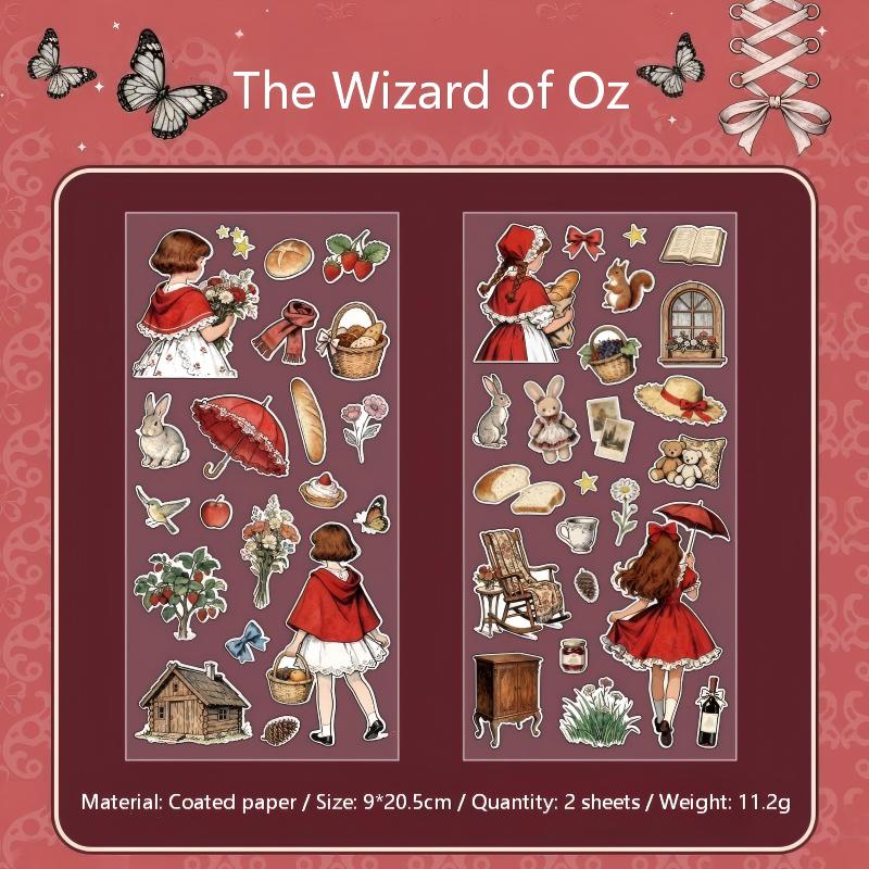 Misty Fairy Tale Solid Sticker -2Pcs each pack