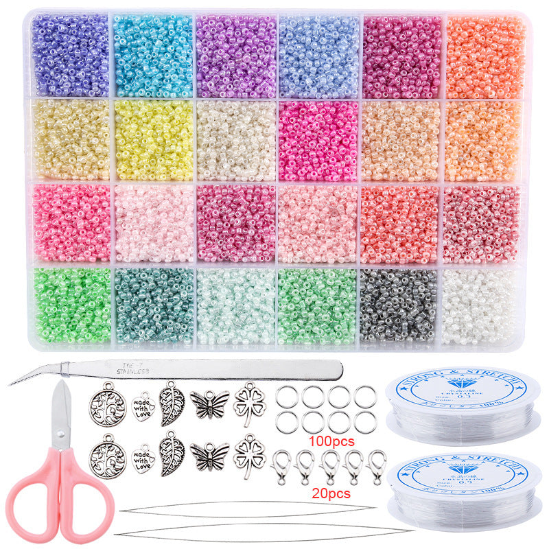 2mm Mixed-Color Seed Bead DIY Kit