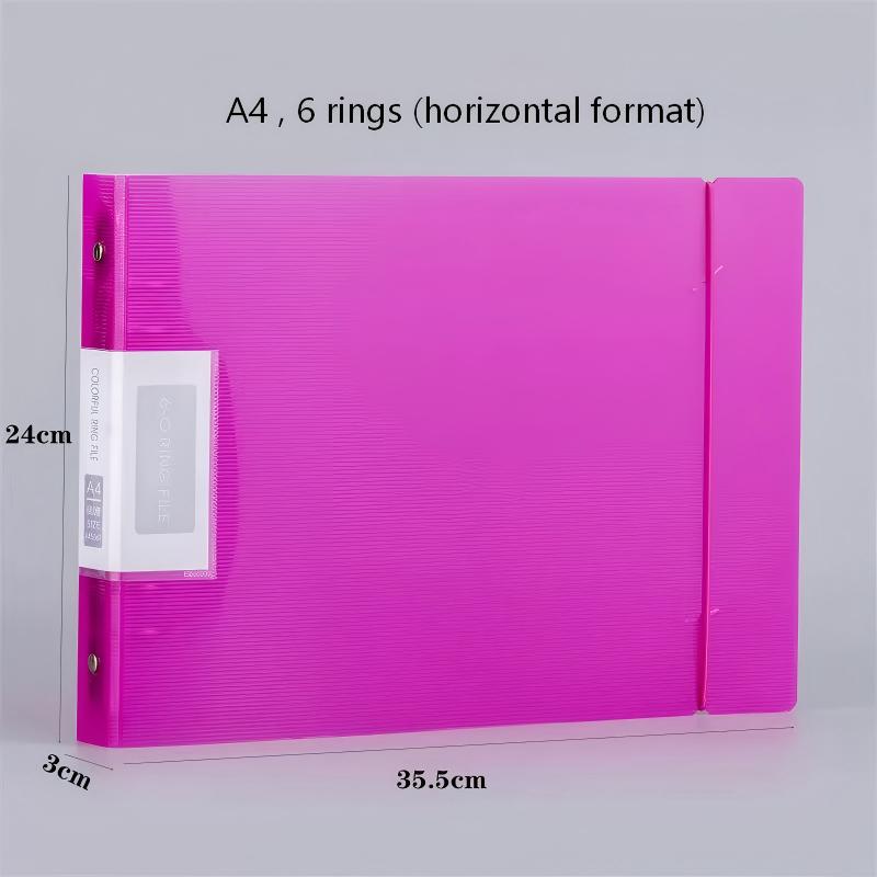 A4 Storage Book Binder 6 rings