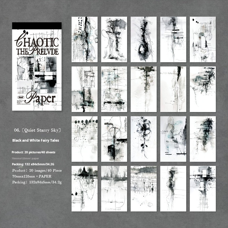 1126 Messy sticky notes paper -40Pcs each pack