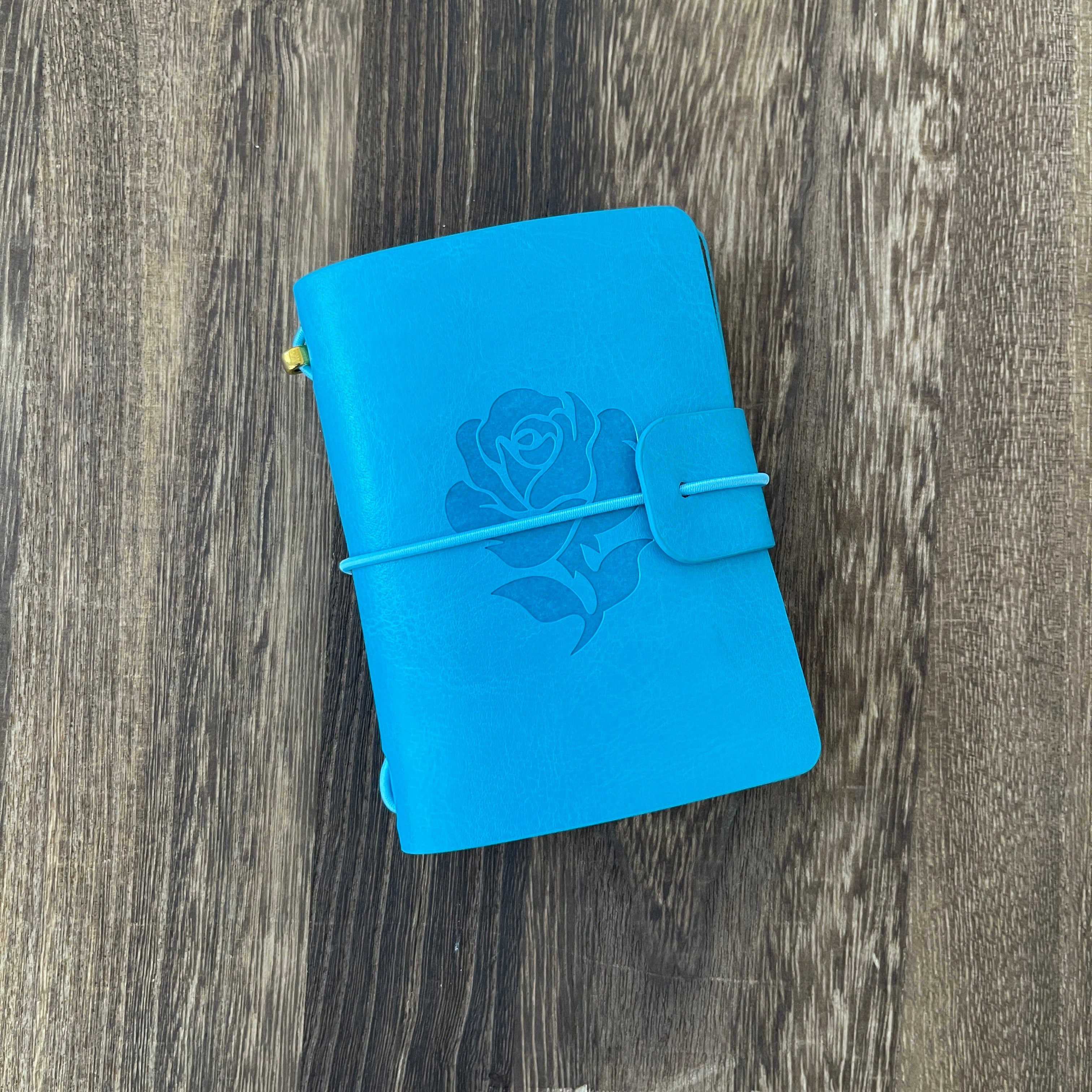 Embossed Rose Small Notebook