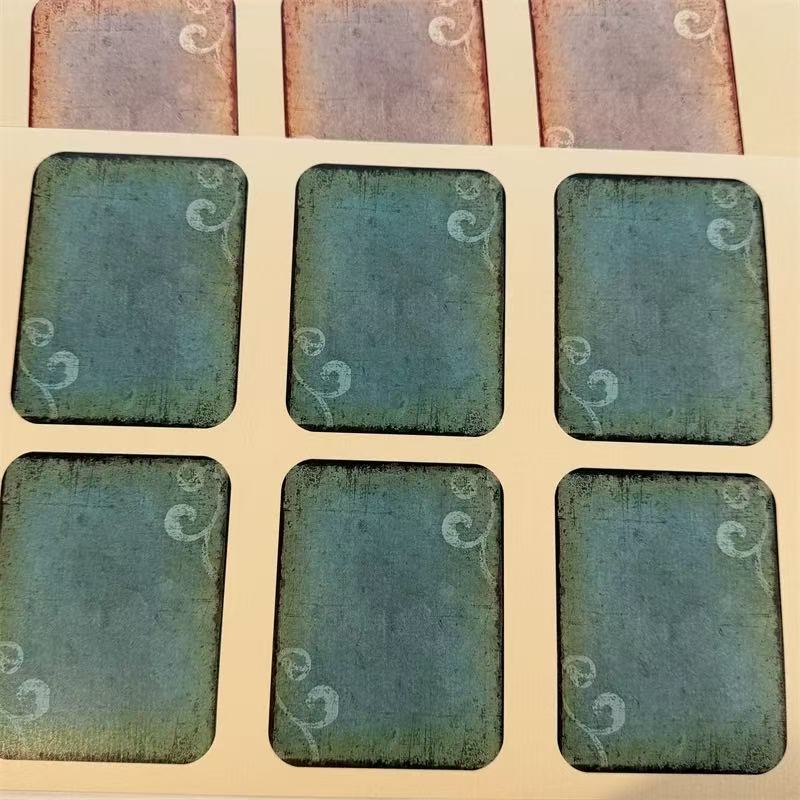 260124 A4 size insect and butterfly labels Style paper 5 pcs