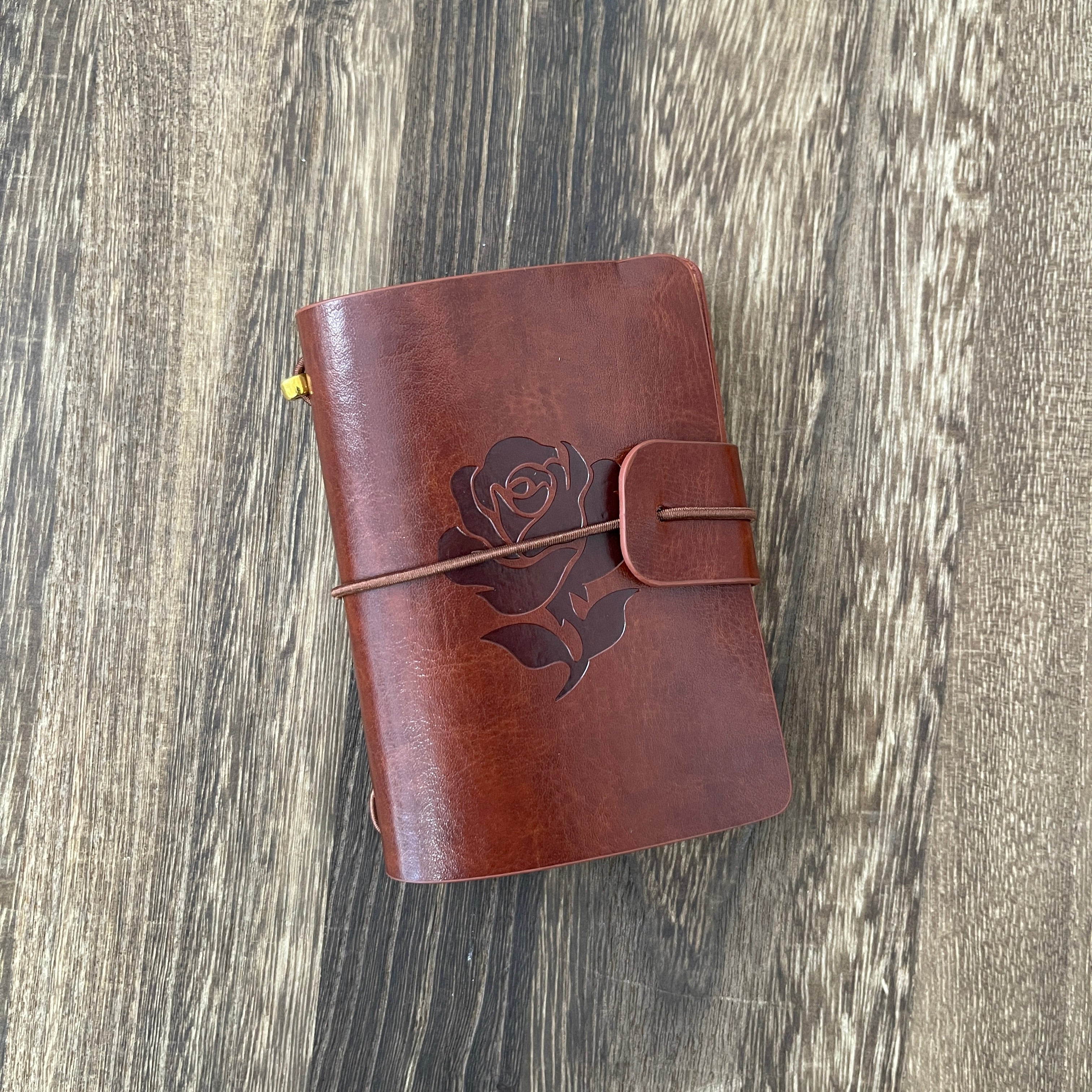 Embossed Rose Small Notebook