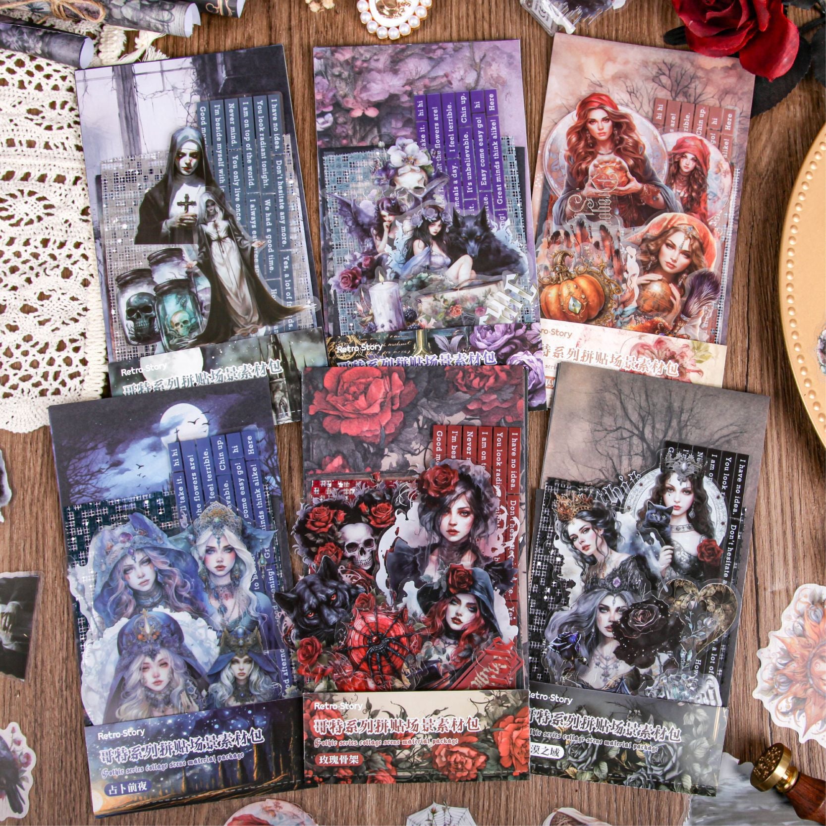 0512 Gothic Series Mixed pack -27Pcs each pack