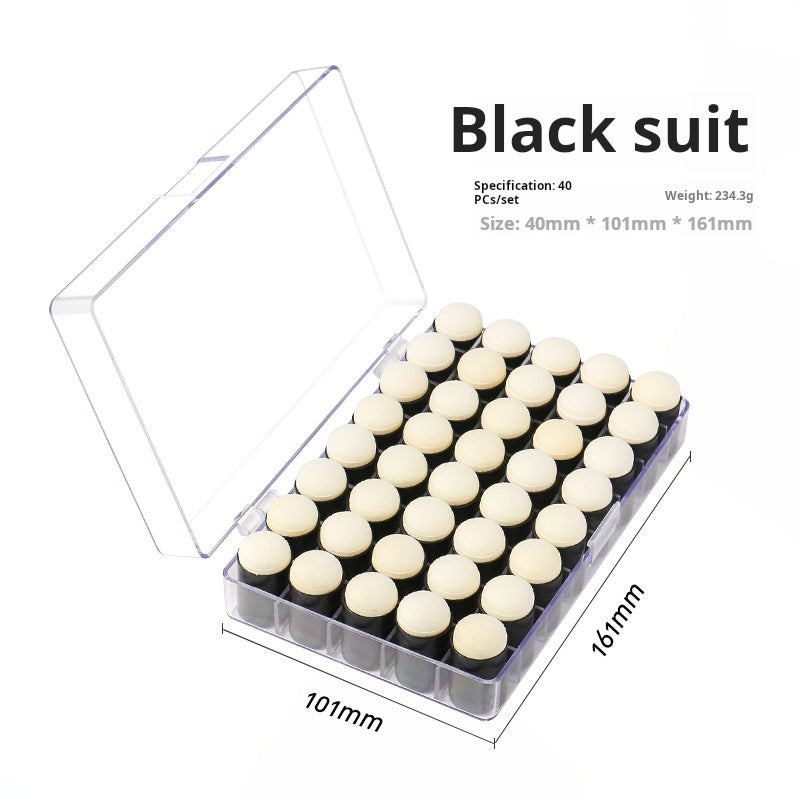 A-30- Sponge finger paint tool 40pcs 1 set