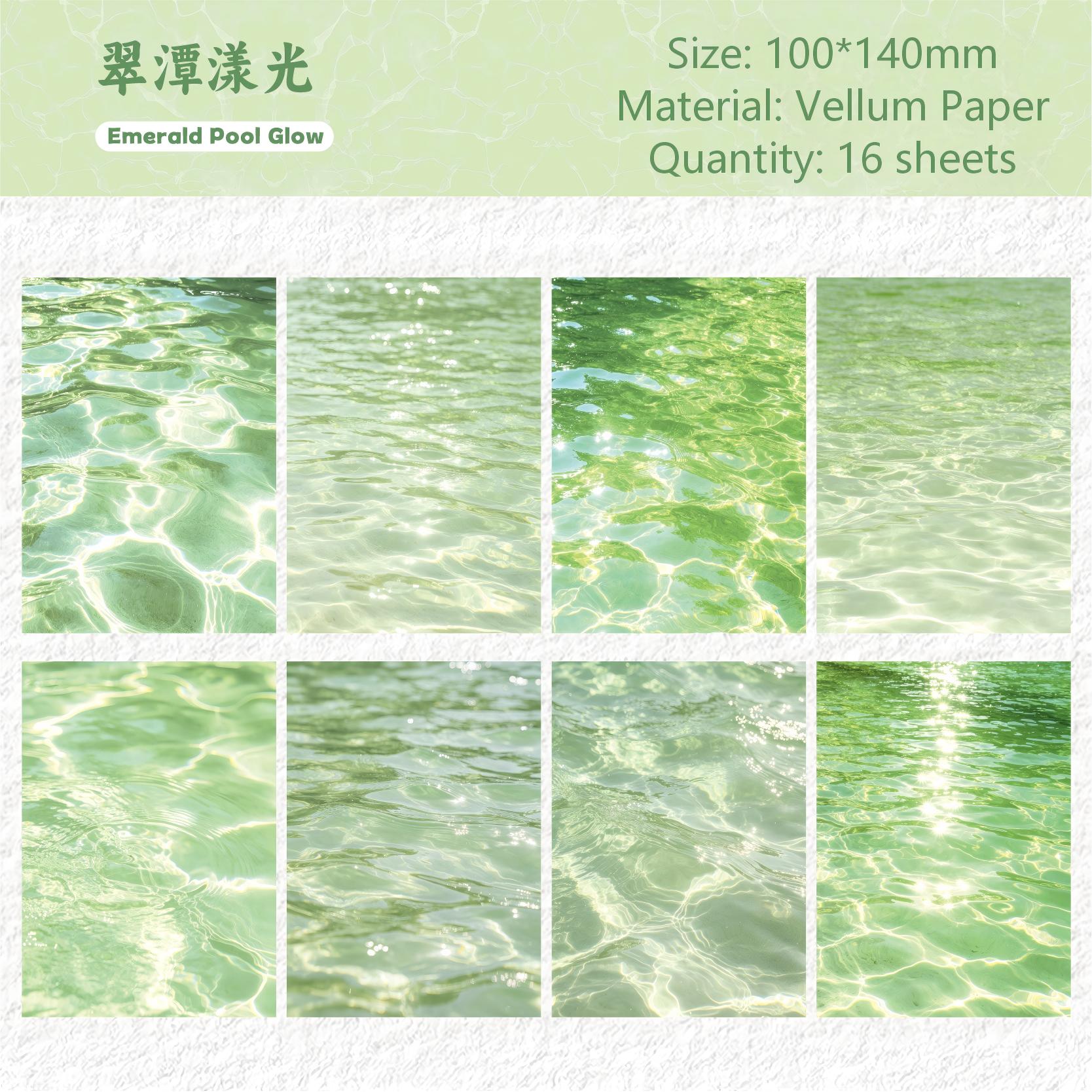Shattered Light Vellum Paper -16Pcs each pack