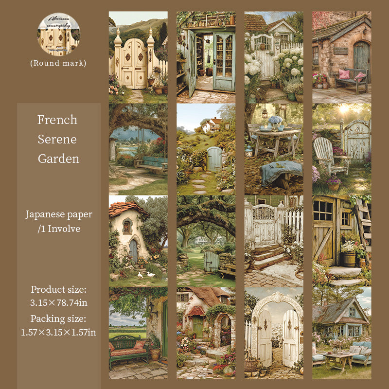 1126 Afternoon in the countryside Washi Tape -8cm*2m