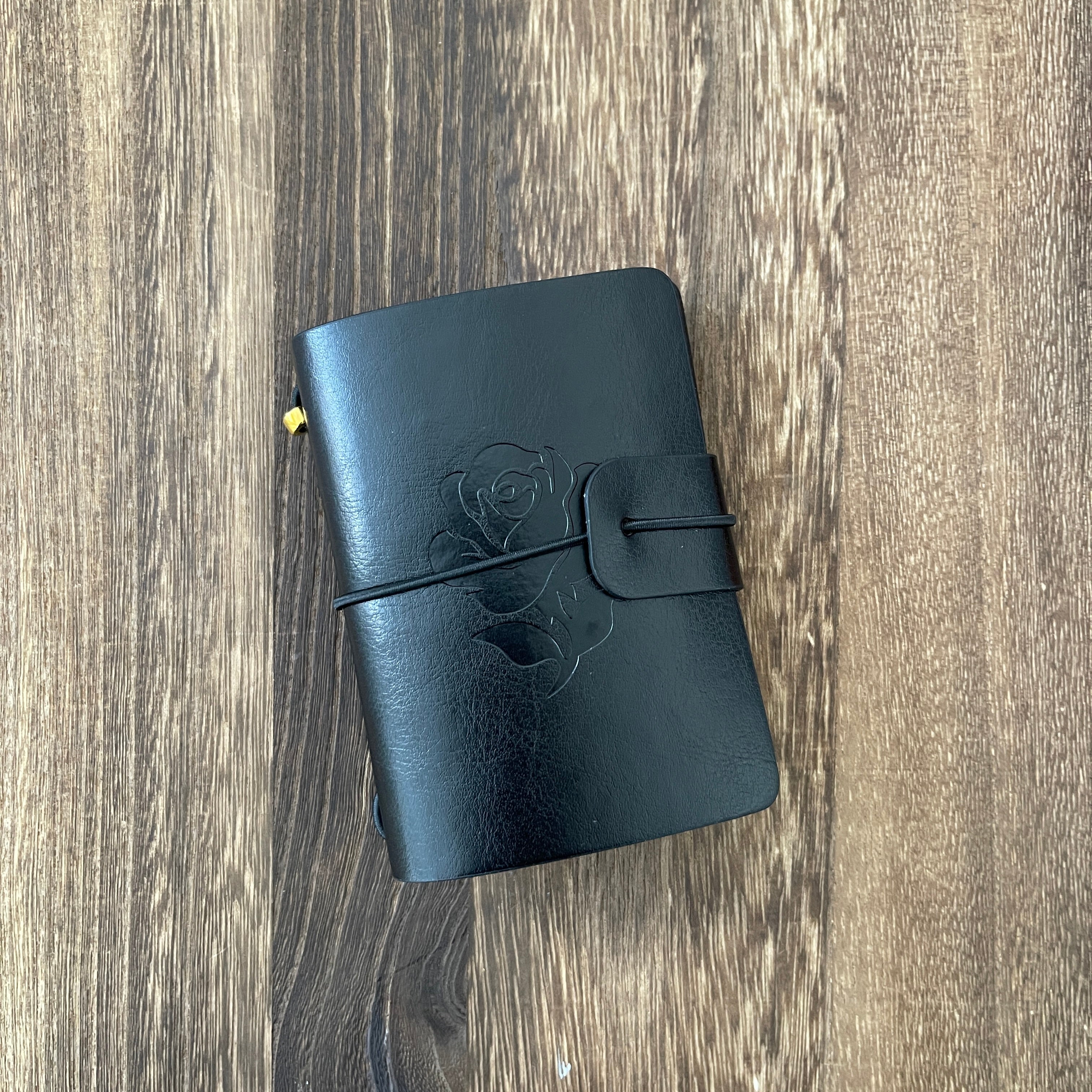 Embossed Rose Small Notebook