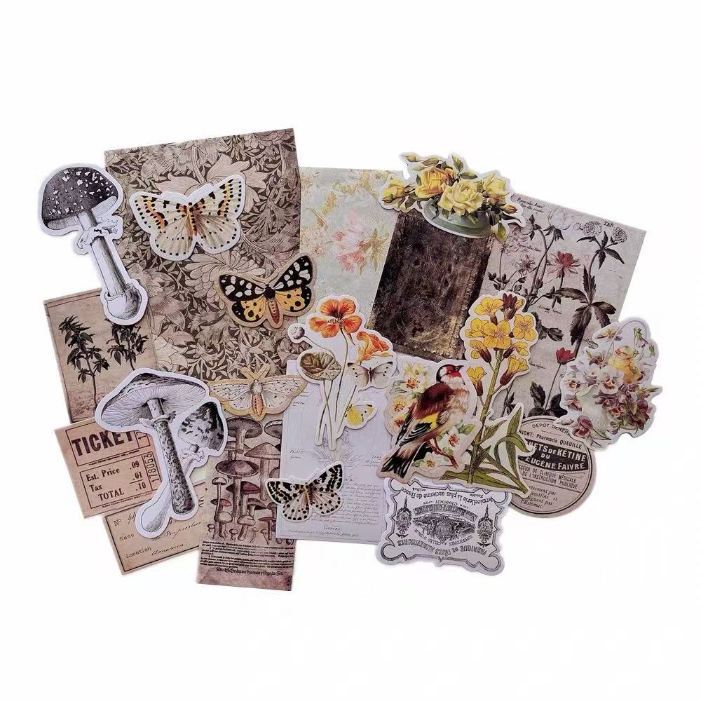 Vintage Dark Botanicals Mix Pack -32Pcs each pack