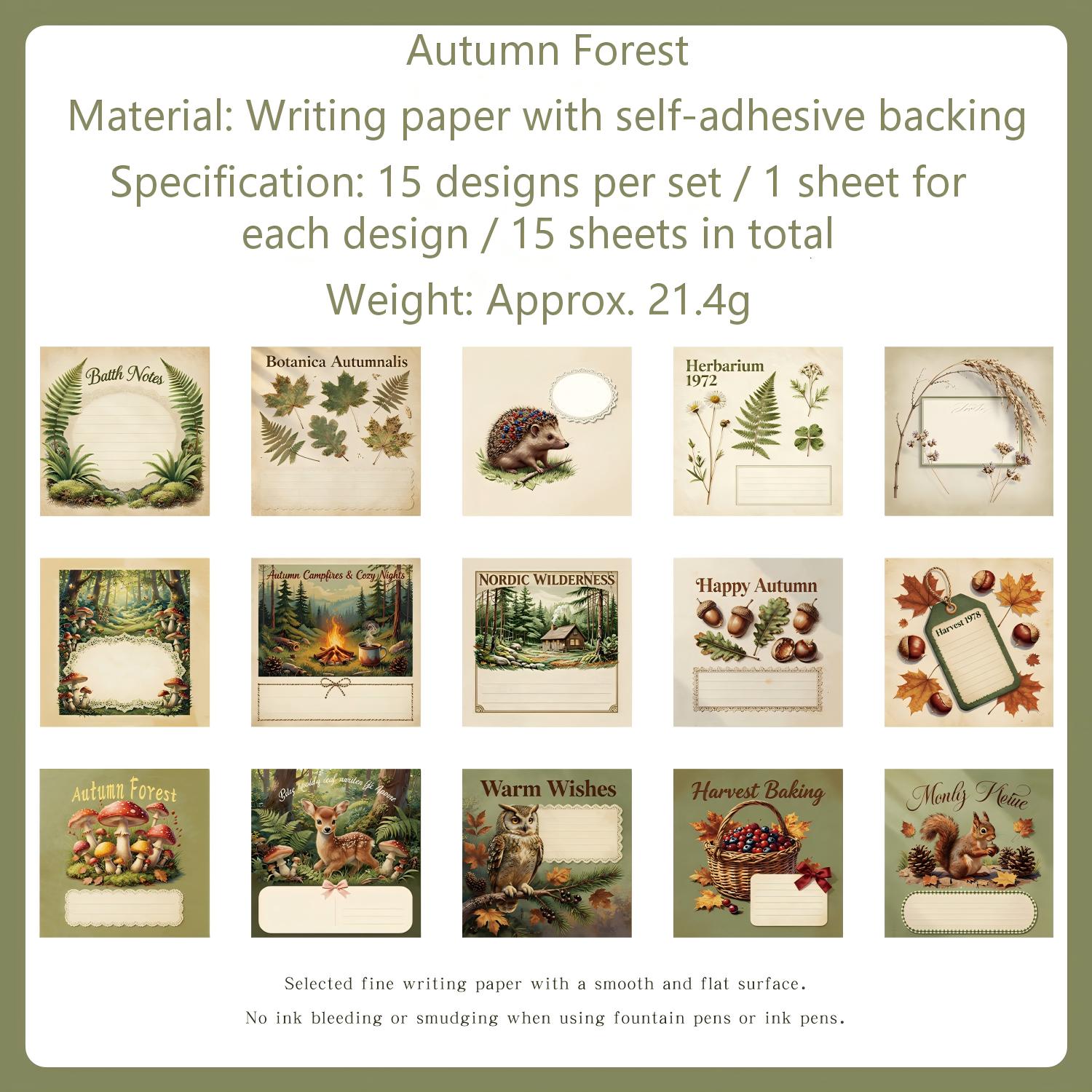 Old Dreams and Trinkets Paper Stickers -15Pcs each pack