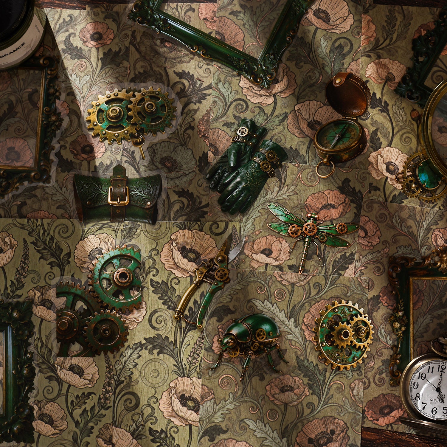 260513 Steampunk Mechanism Mixed pack -25Pcs each pack