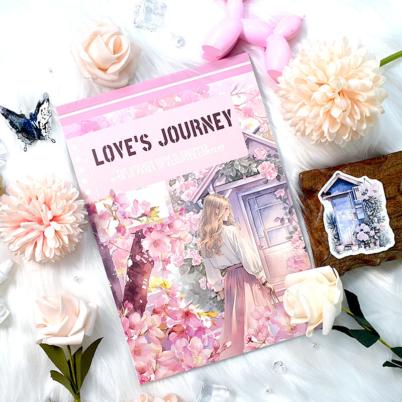 S-540- Love's journey Sticker Book -20Pcs each pack