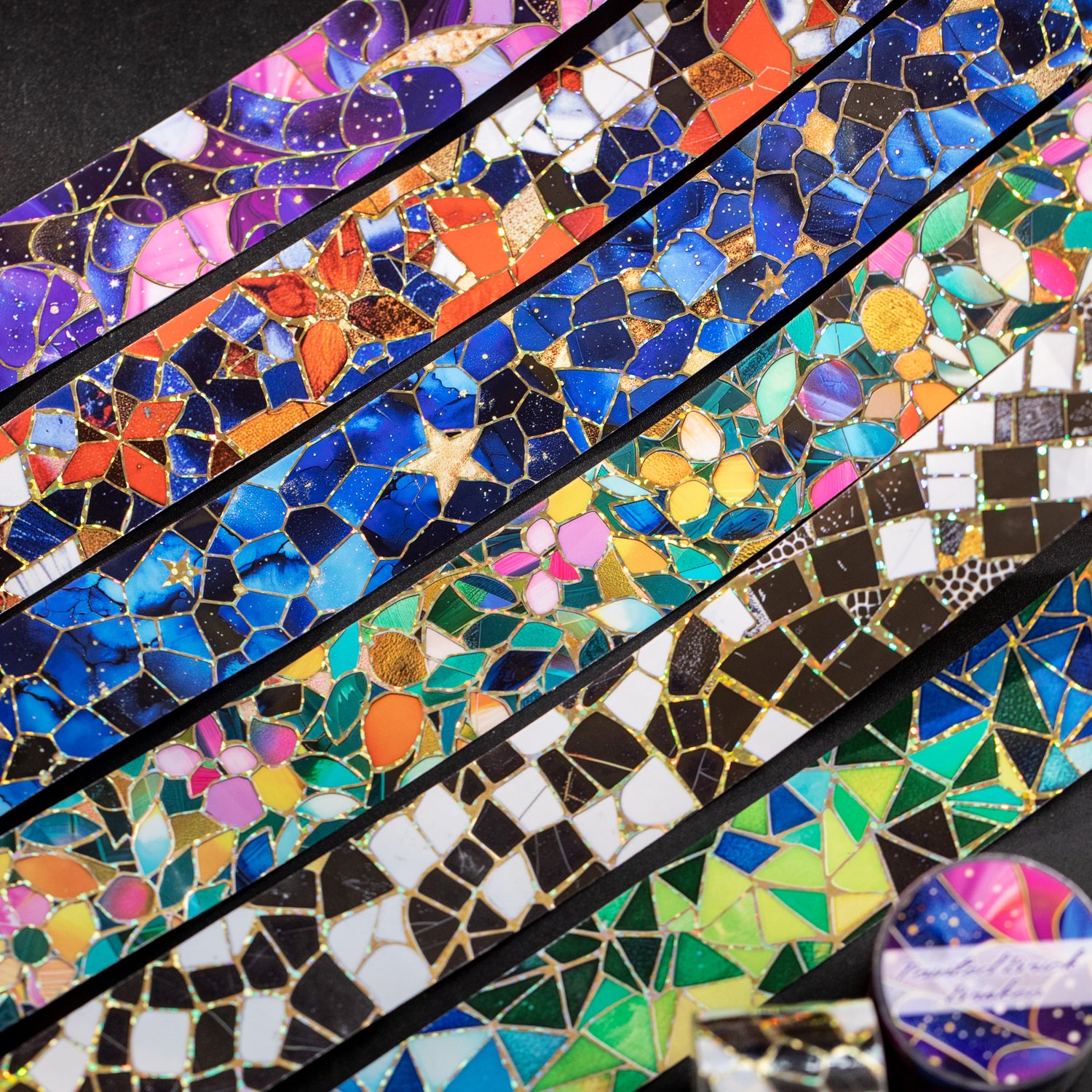 260411 Painted Brick Broken PET Tape -3cm*2m