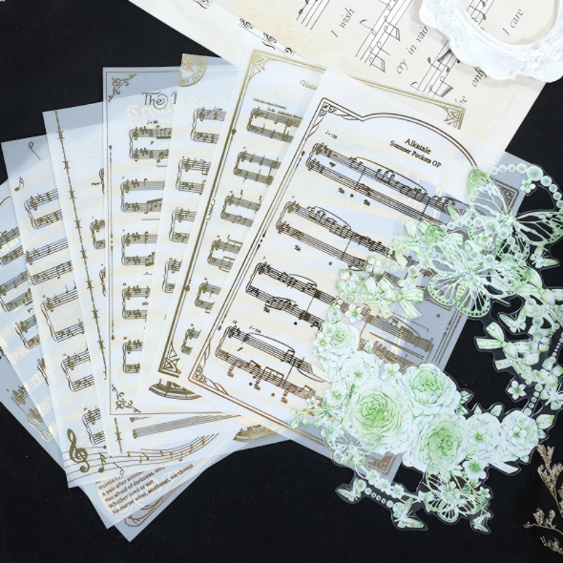 0906 The chapter of splendor · gold vellum paper Mixed pack -9Pcs each pack