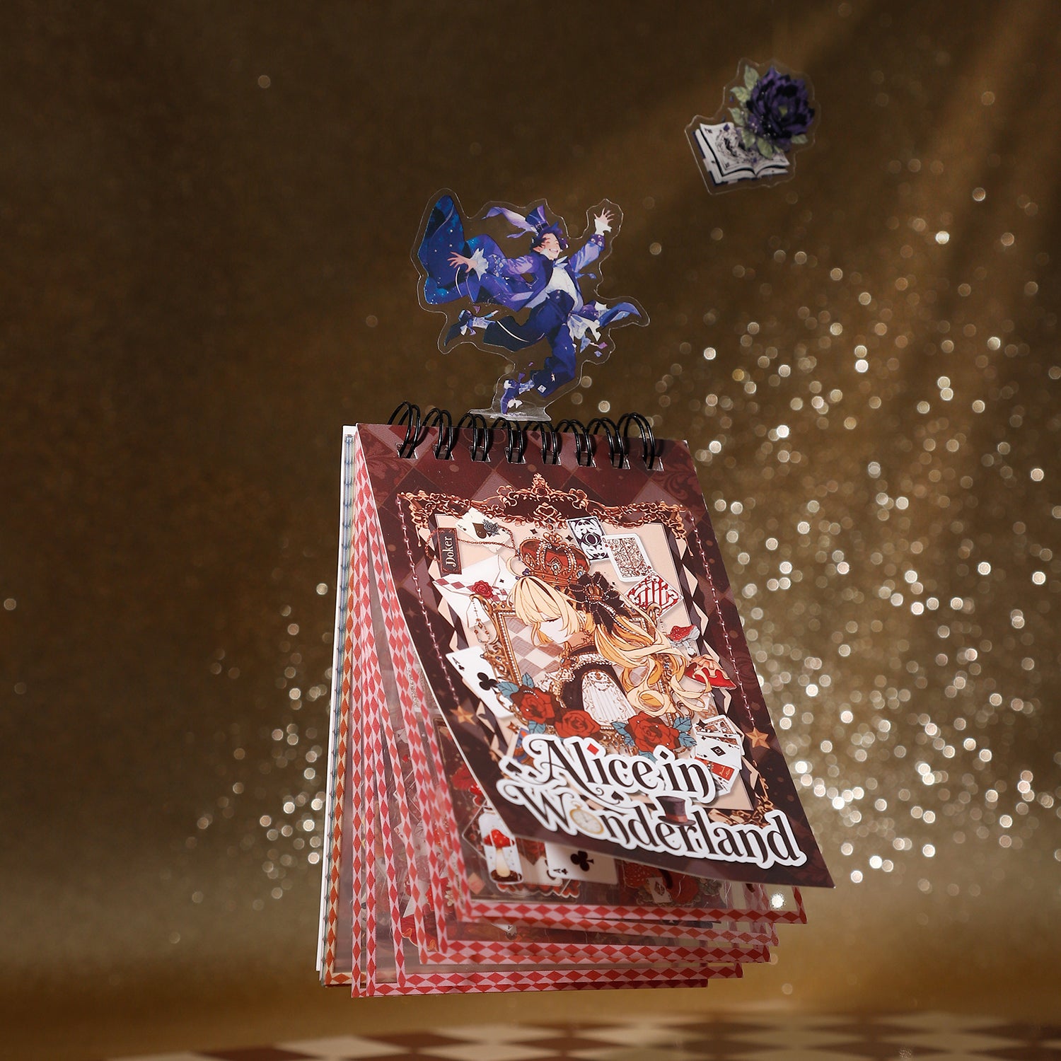 260424 Alice's Wonderland PET Sticker Book -50Pcs each pack