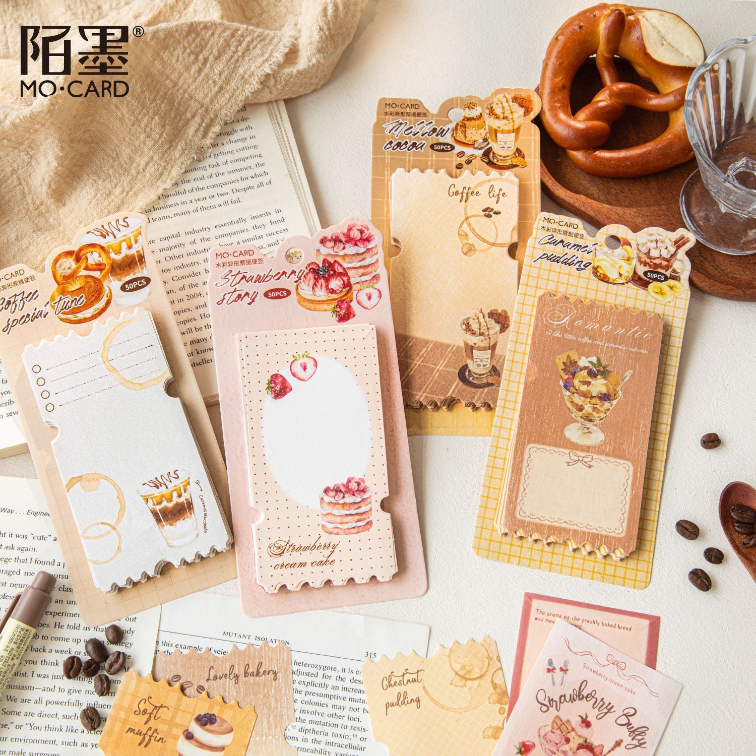 0329 Lazy Afternoon Series Paper -50Pcs each pack