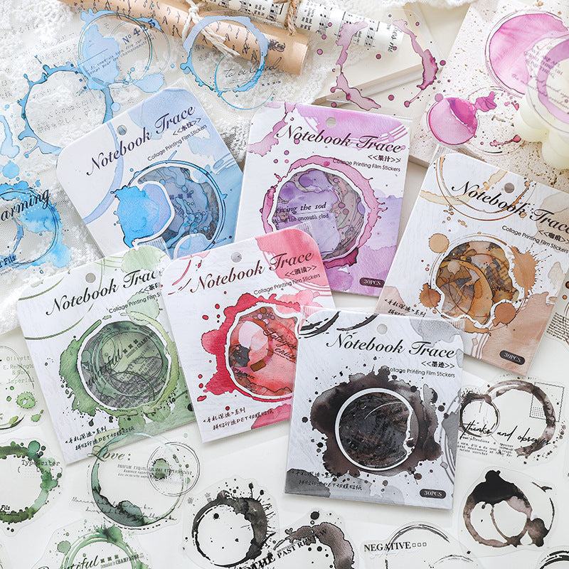 0311 Notebook trace Series Stickers -30Pcs each pack