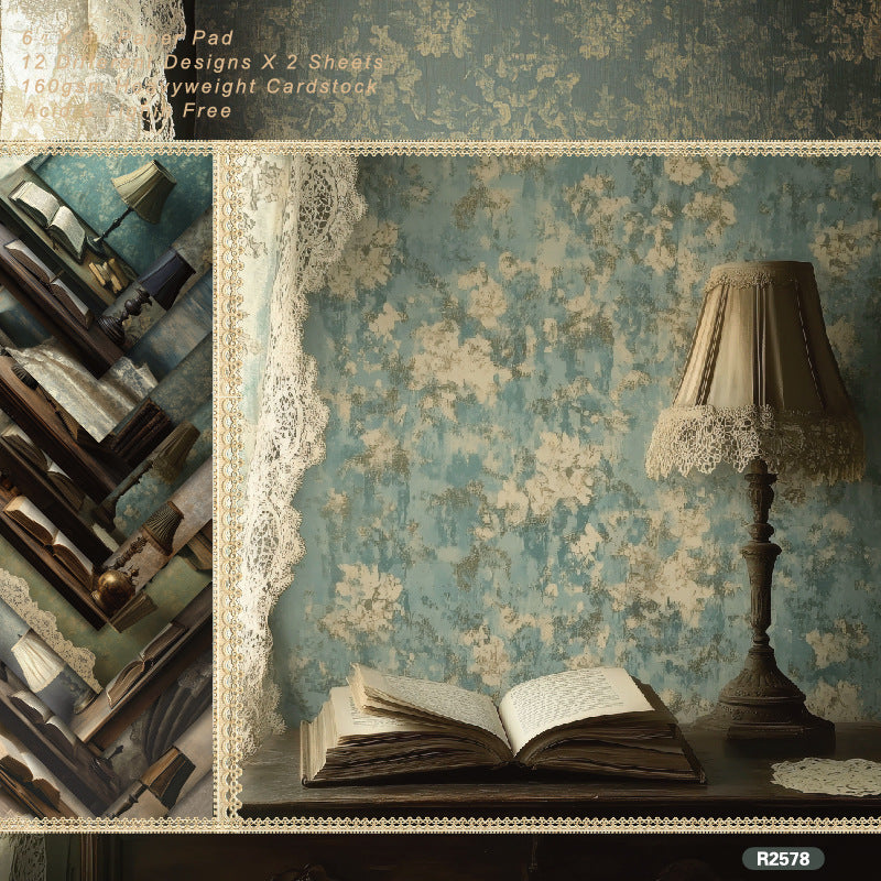 0914 Desk background paper R2578 -24Pcs each pack