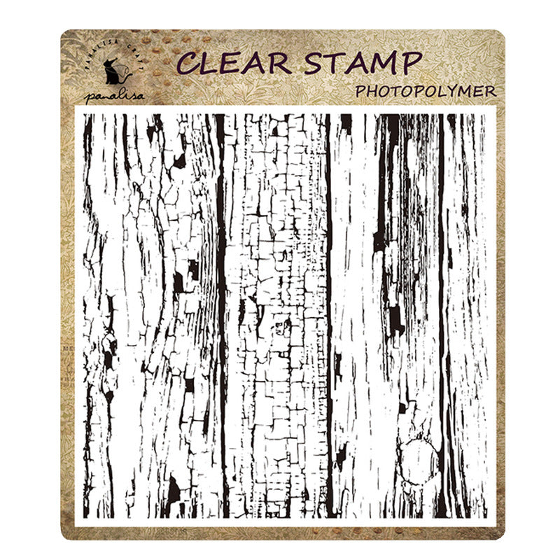 0927 Wood grain Clear Stamp 13cm*13cm