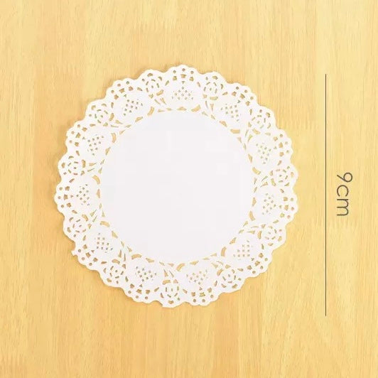 0530 130 Pieces Paper Doilies. 3.5 inch