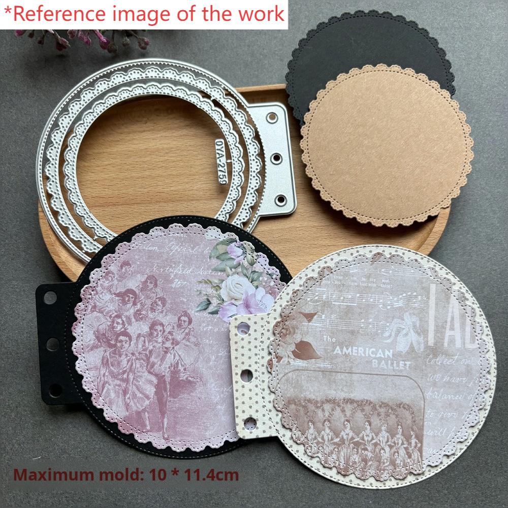 0911 Circle Loose-leaf metal cutting dies cut OYA2759