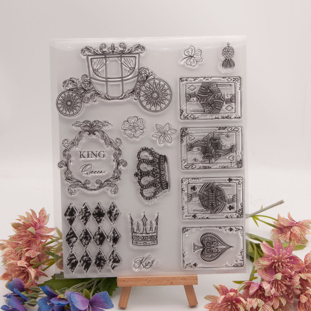 1226 Poker Clear Stamp 17.5cm*21.5cm